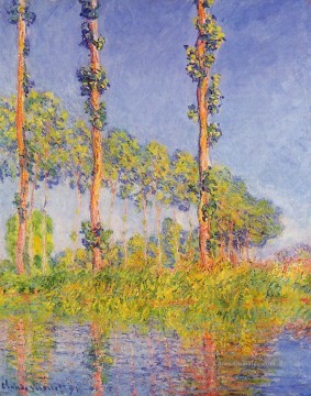 Drei Pappeln Herbst Effect Claude Monet Ölgemälde
